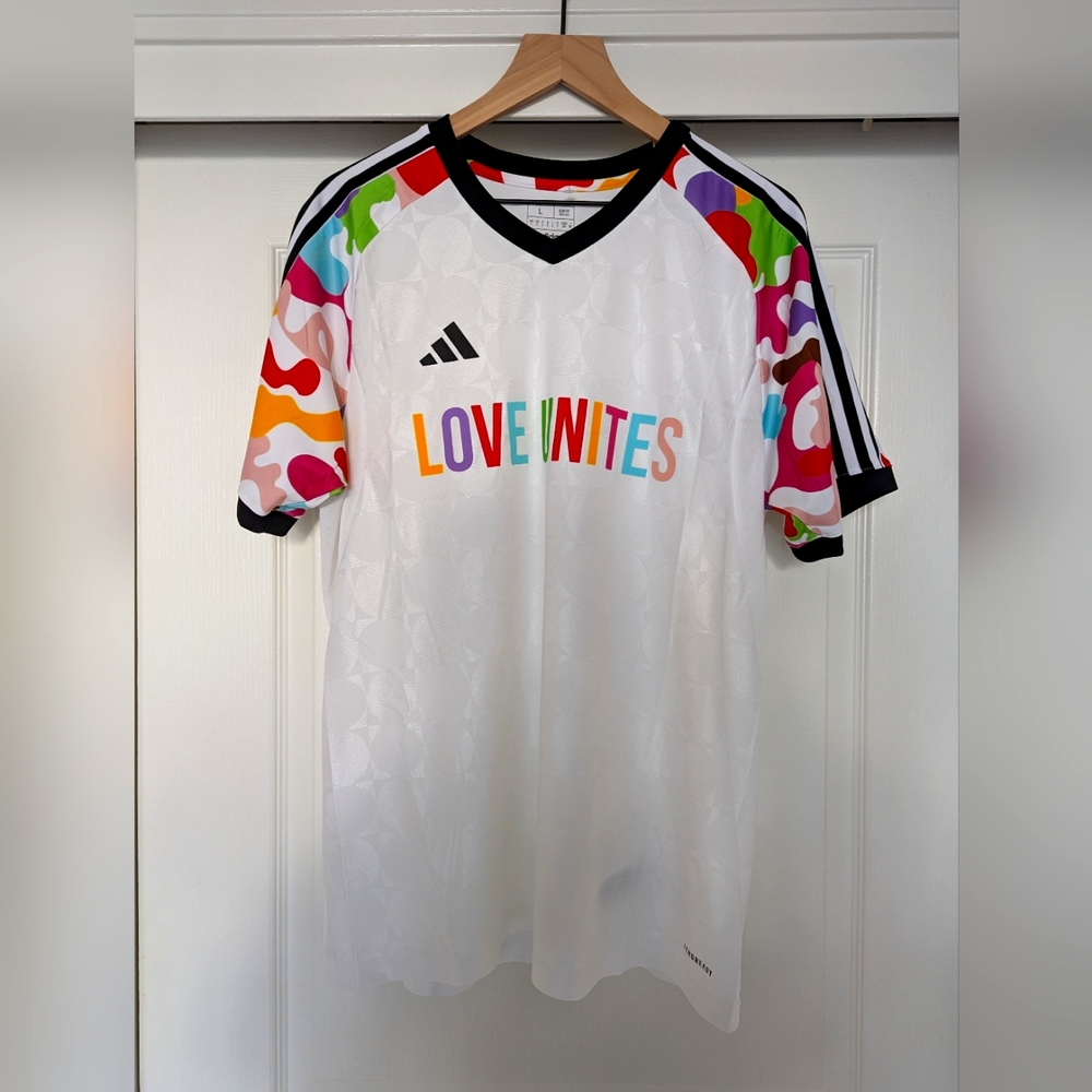 Adidas Love United Trio Soccer Jersey